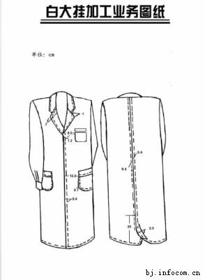 供应白大褂加工外发订单外发，免费供料